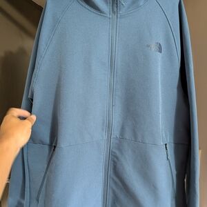 The North Face Blue Full-Zip Jacket